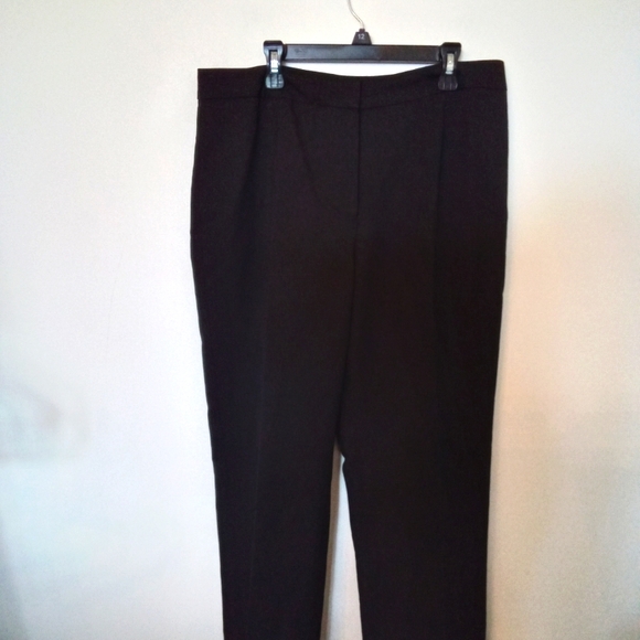 Le Suit Women's Black Straight Leg Dress Pants Size 8 - Picture 9 of 10